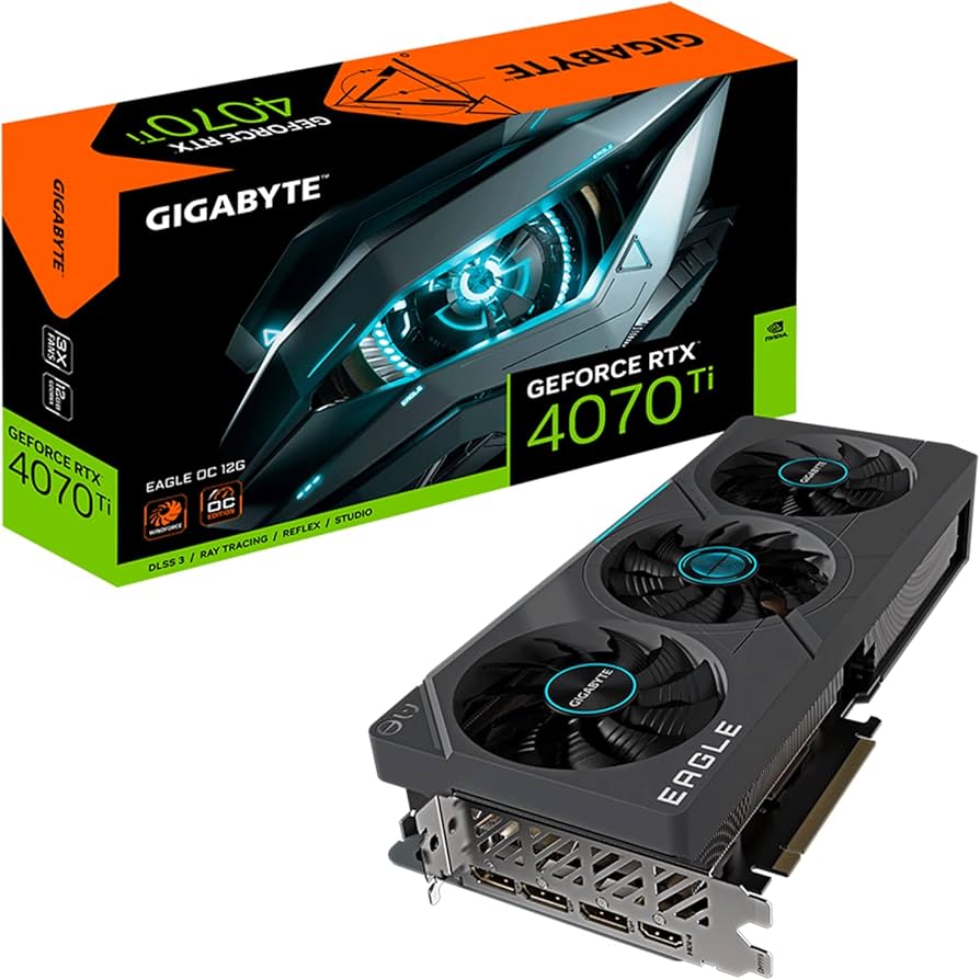 Amazon.com: GIGABYTE GeForce RTX 4070 Ti Eagle OC 12G Graphics