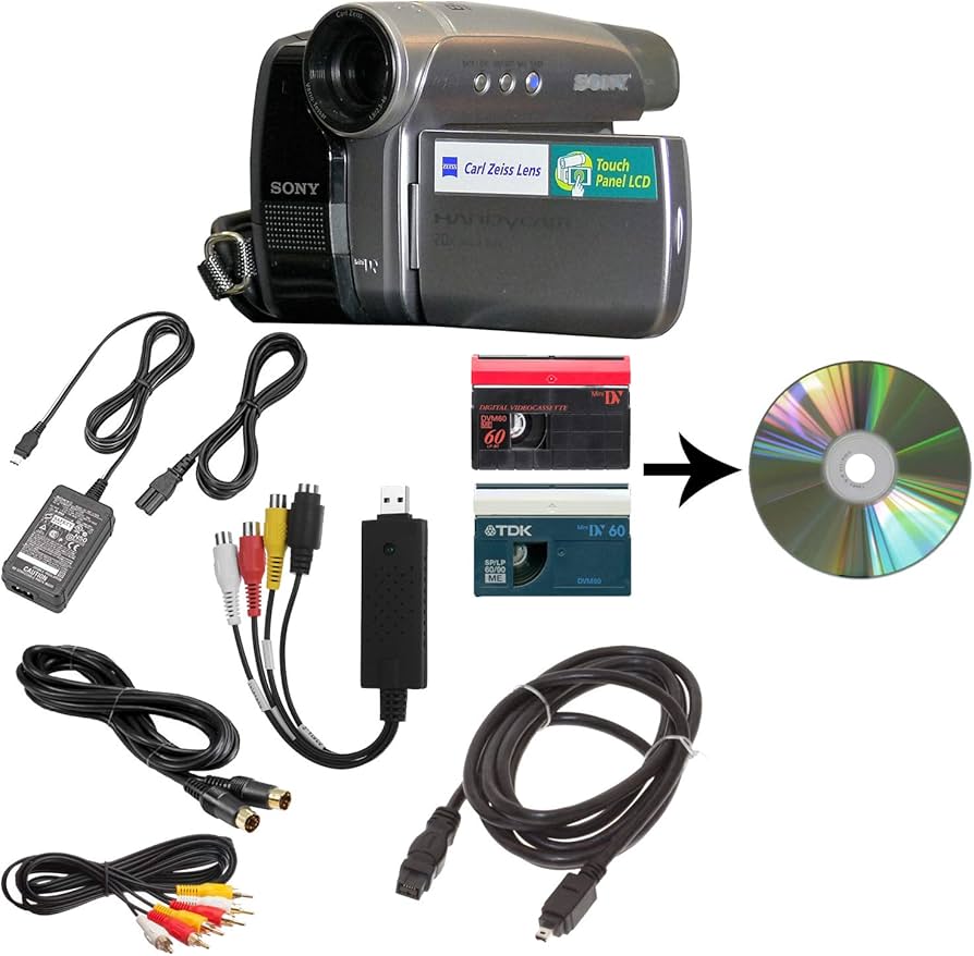 Amazon.com : Sony Camcorder for miniDV Tape Transfer to Computer