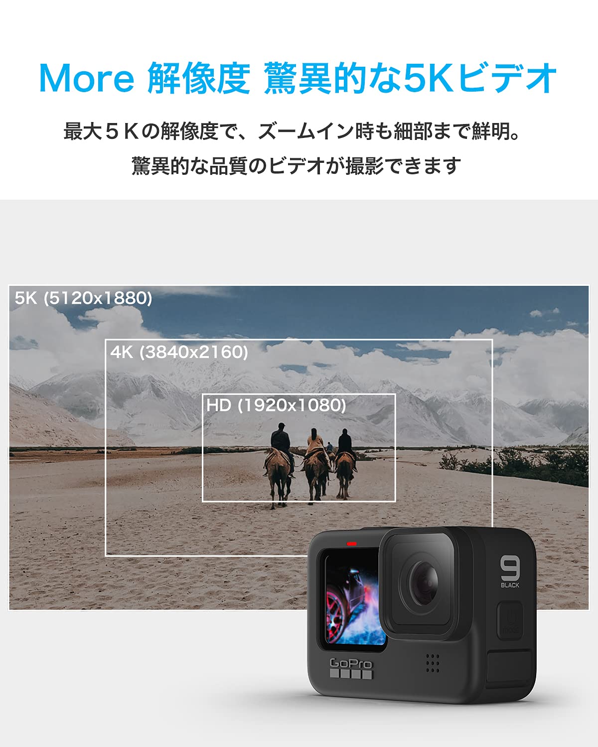 Amazon | GoPro HERO9 Black アクションカム アクションカメラ