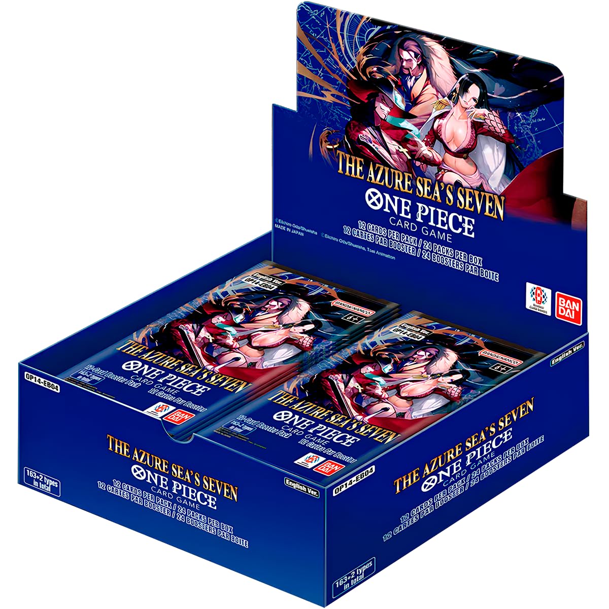Amazon.com: One Piece TCG: The Azure Sea's Seven Booster Box (OP