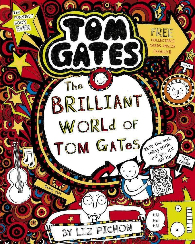 Tom Gates Series 1 Liz Pichon Collection 1 - 5 Books Set (The