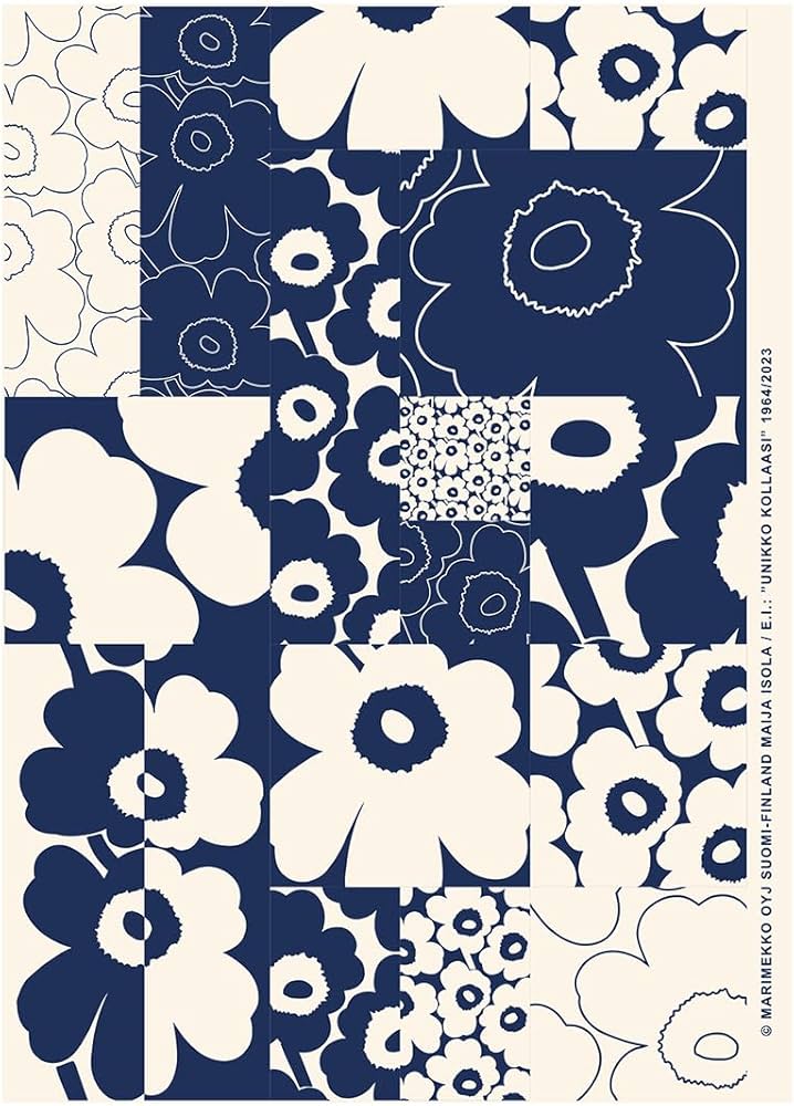 Amazon.co.jp: マリメッコ ウニッコ コラーシ ポスター 50x70cm