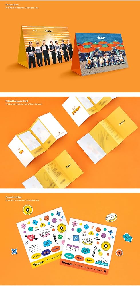Amazon.com: Big Hit Entertainment KTMMD1083 BTS - Butter Album+