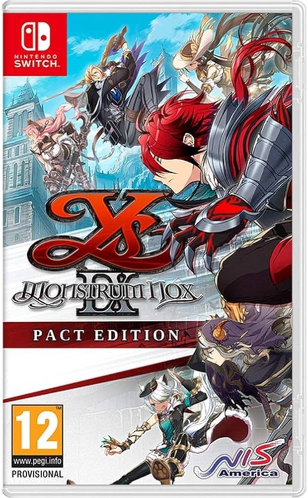 Ys IX: Monstrum Nox [ Pact Edition ] - Nintendo Switch | Amazon.com.br