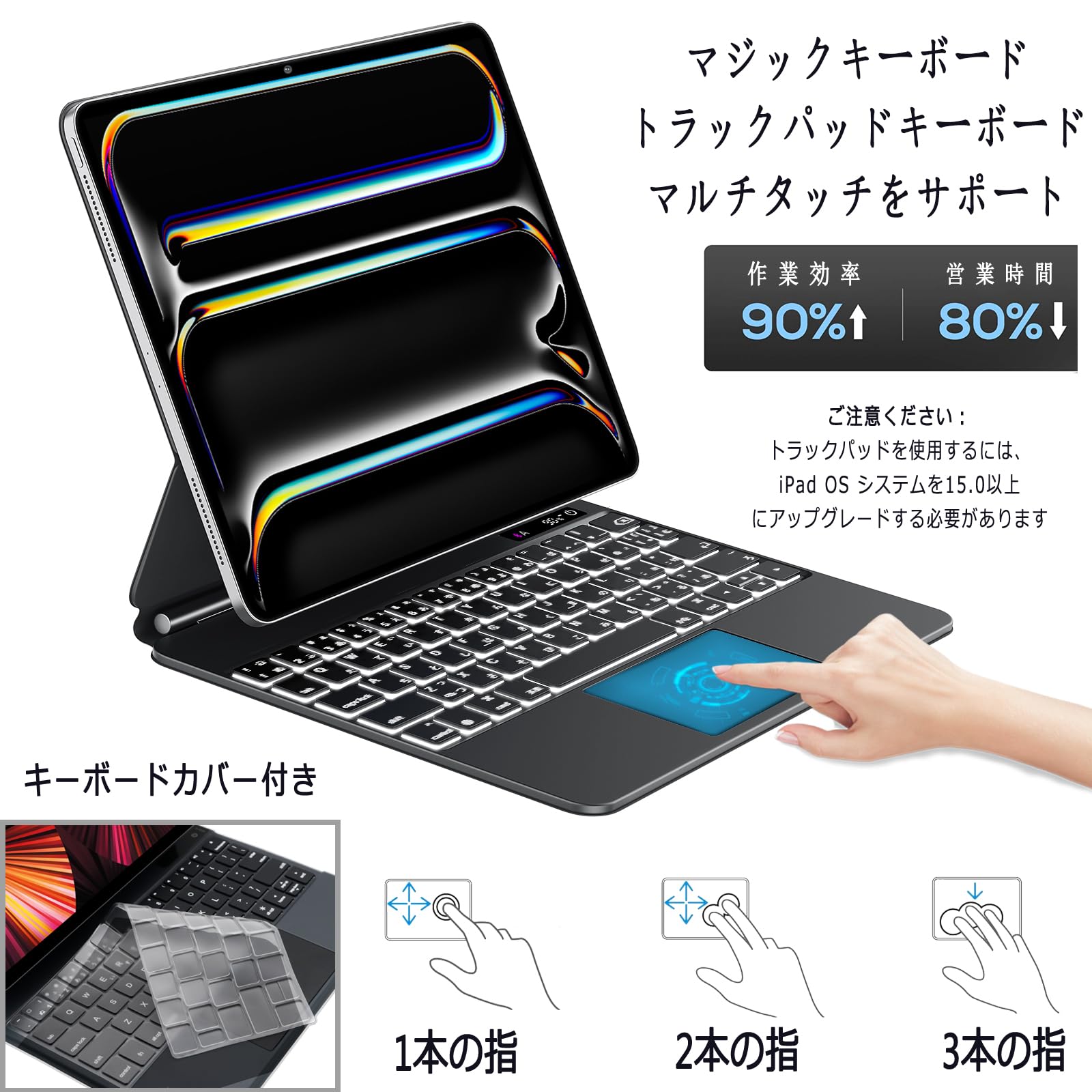 Amazon.co.jp: 日本語配列マジックキーボード iPad Pro 11インチ M5/M4