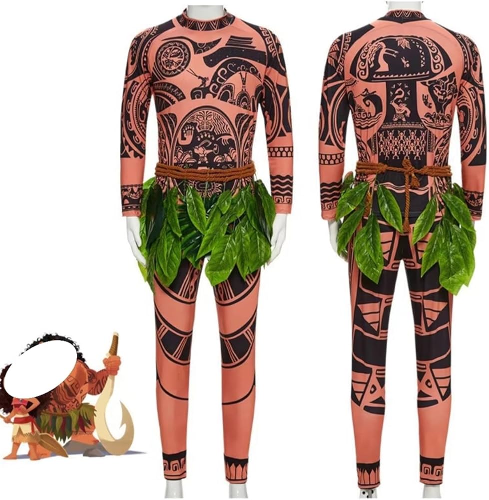 Amazon.co.jp: [Viiipcos] コスプレ マウイ モアナと伝説の海 コスプレ