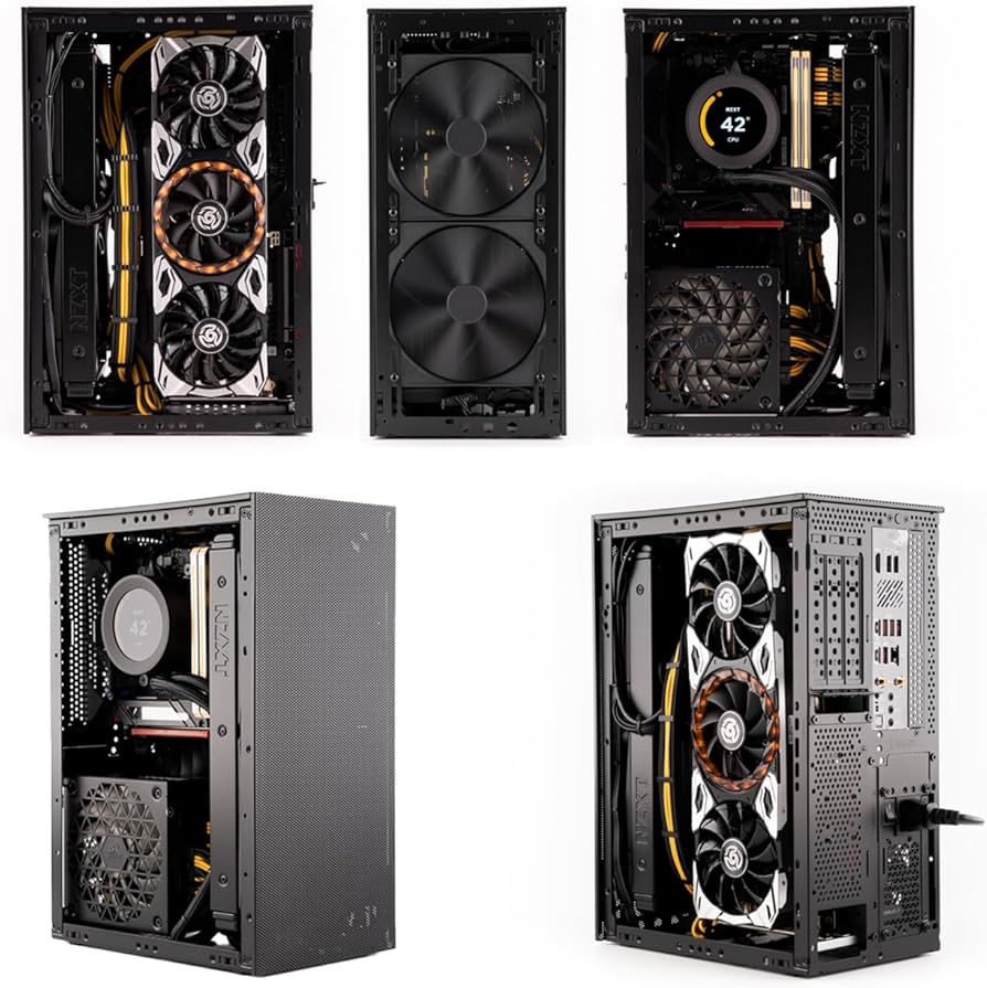 Amazon.com: SSUPD Meshroom S V2 Mini-ITX Gaming PC Case (SFF