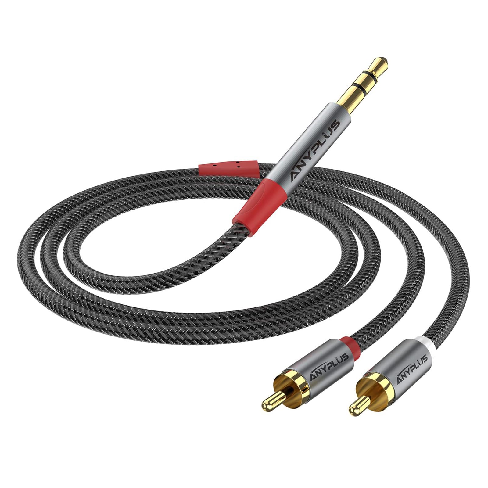Amazon.com: ANYPLUS 2RCA to 3.5mm,【0.5M】 1/8 to RCA 2-Male