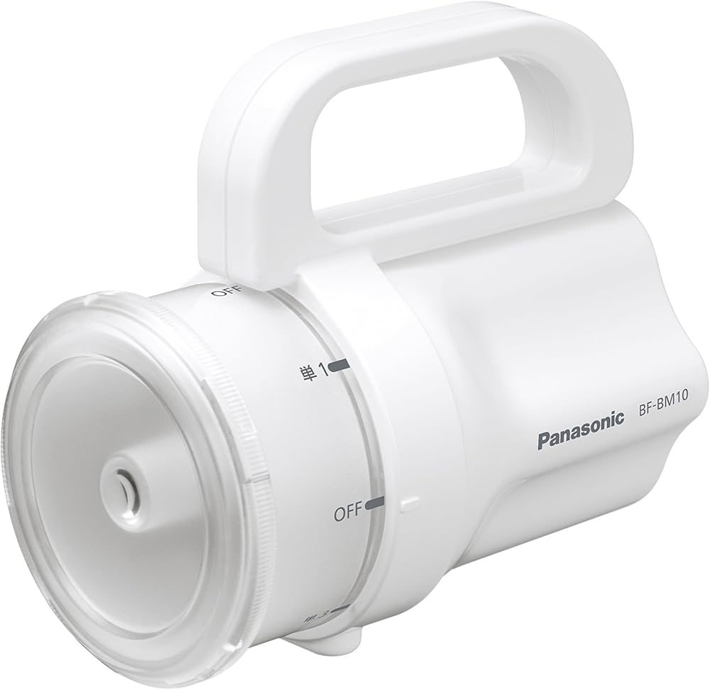 Amazon.com: Panasonic Any-Battery LED Flashlight BF-BM10-W White