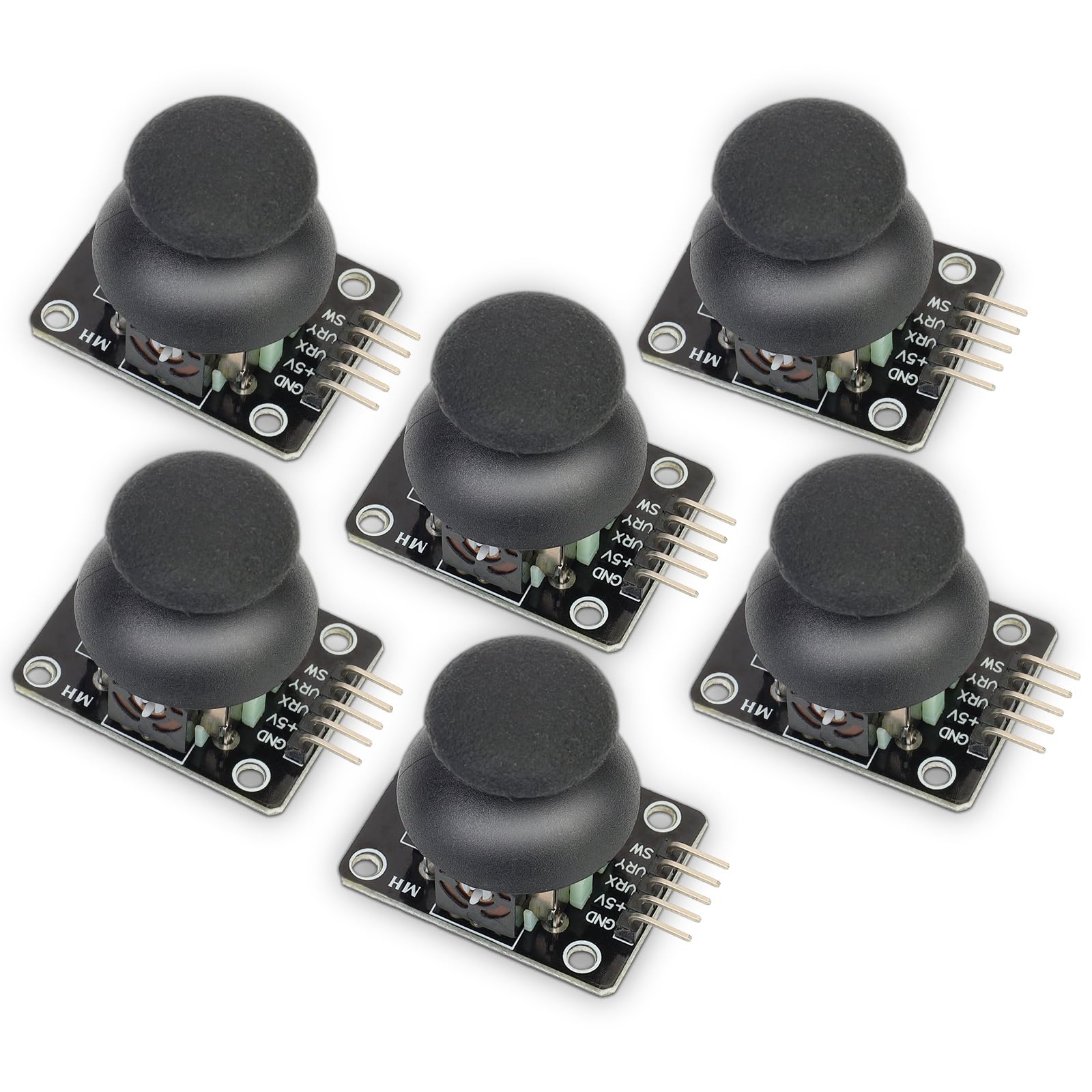 Amazon.com: 6 Pack Joystick Module Game Console Dual-Axis XY