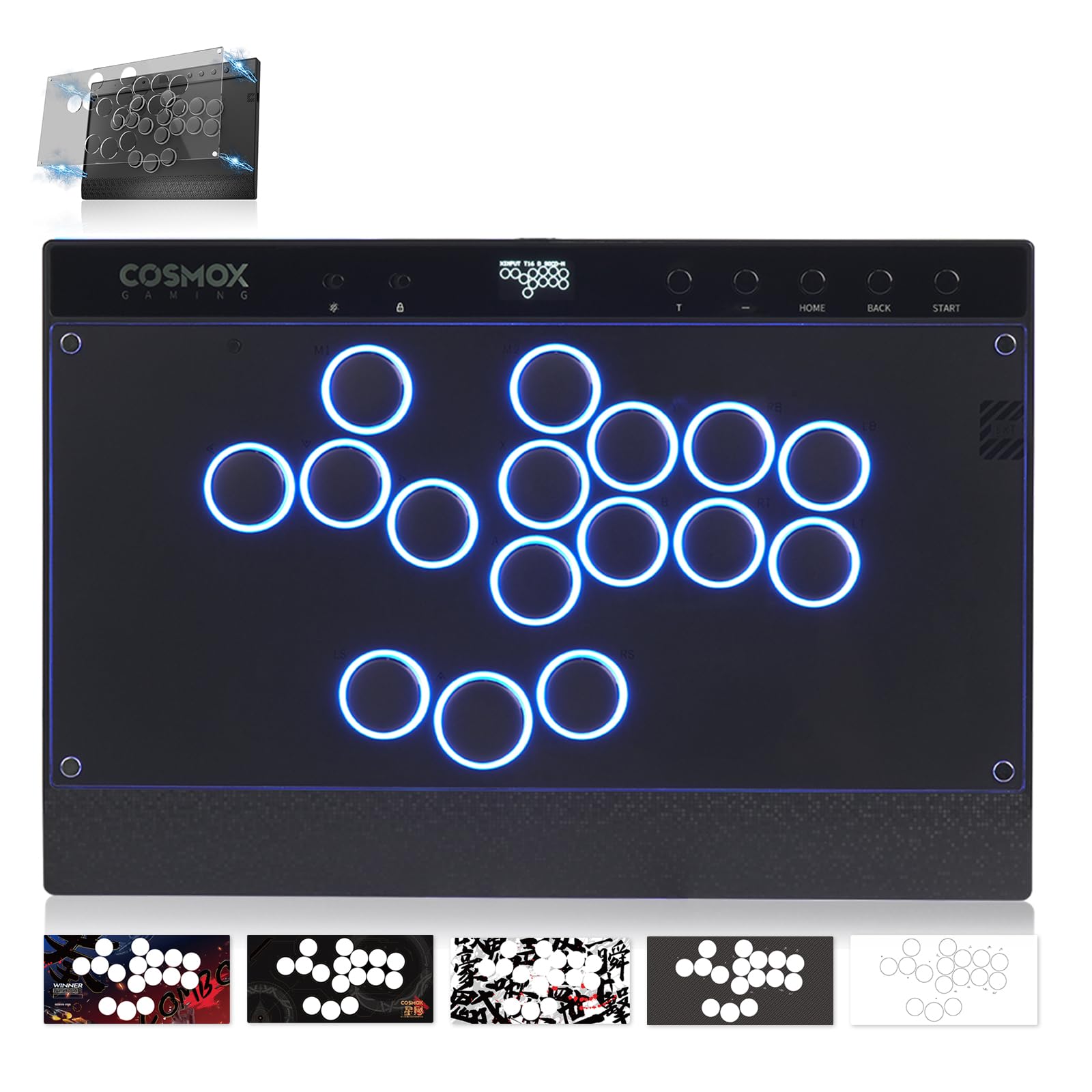 Amazon.com: Haute42 Leverless Controller Arcade Stick: Magnetic