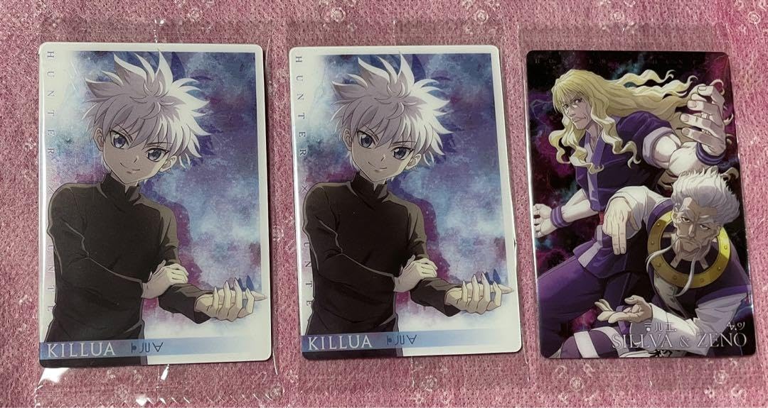 Amazon.co.jp: Hunter×Hunter ハンターハンター イタジャガカード3枚
