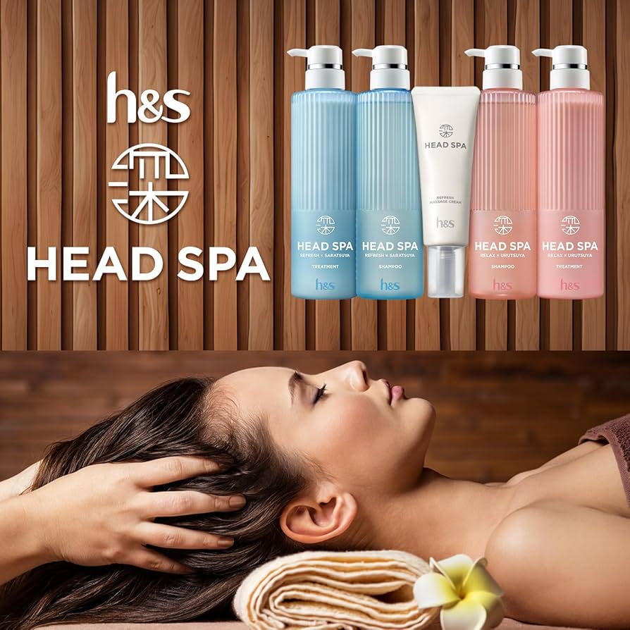 Amazon | h&s 深体験ヘッドスパ リラックス×うるつや シャンプー+