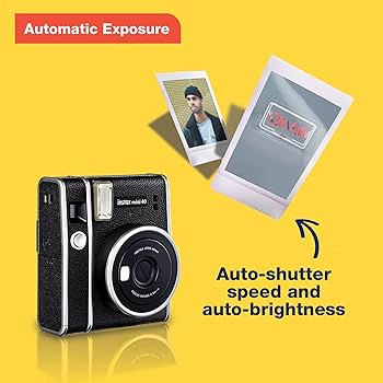 Amazon.com : Fujifilm Instax Mini 40 Instant Camera : Electronics