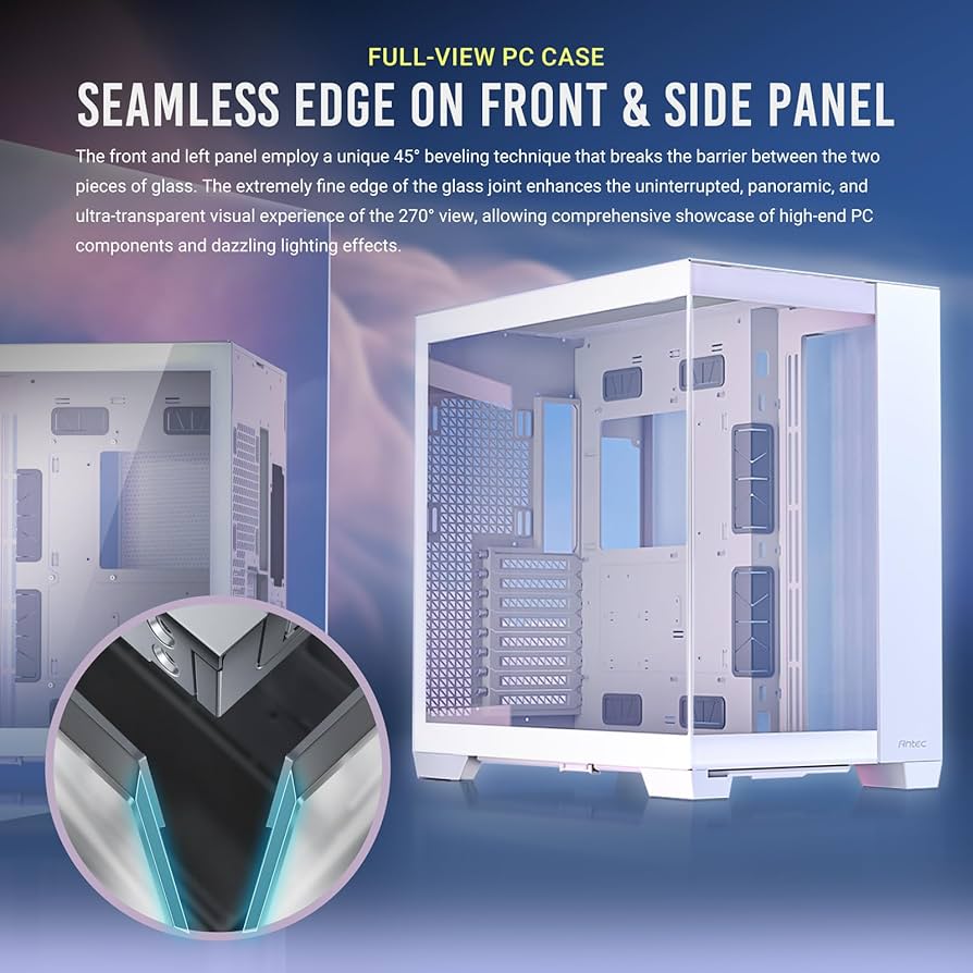 Amazon.co.jp: E-ATX フルタワーケース Constellation C8 White