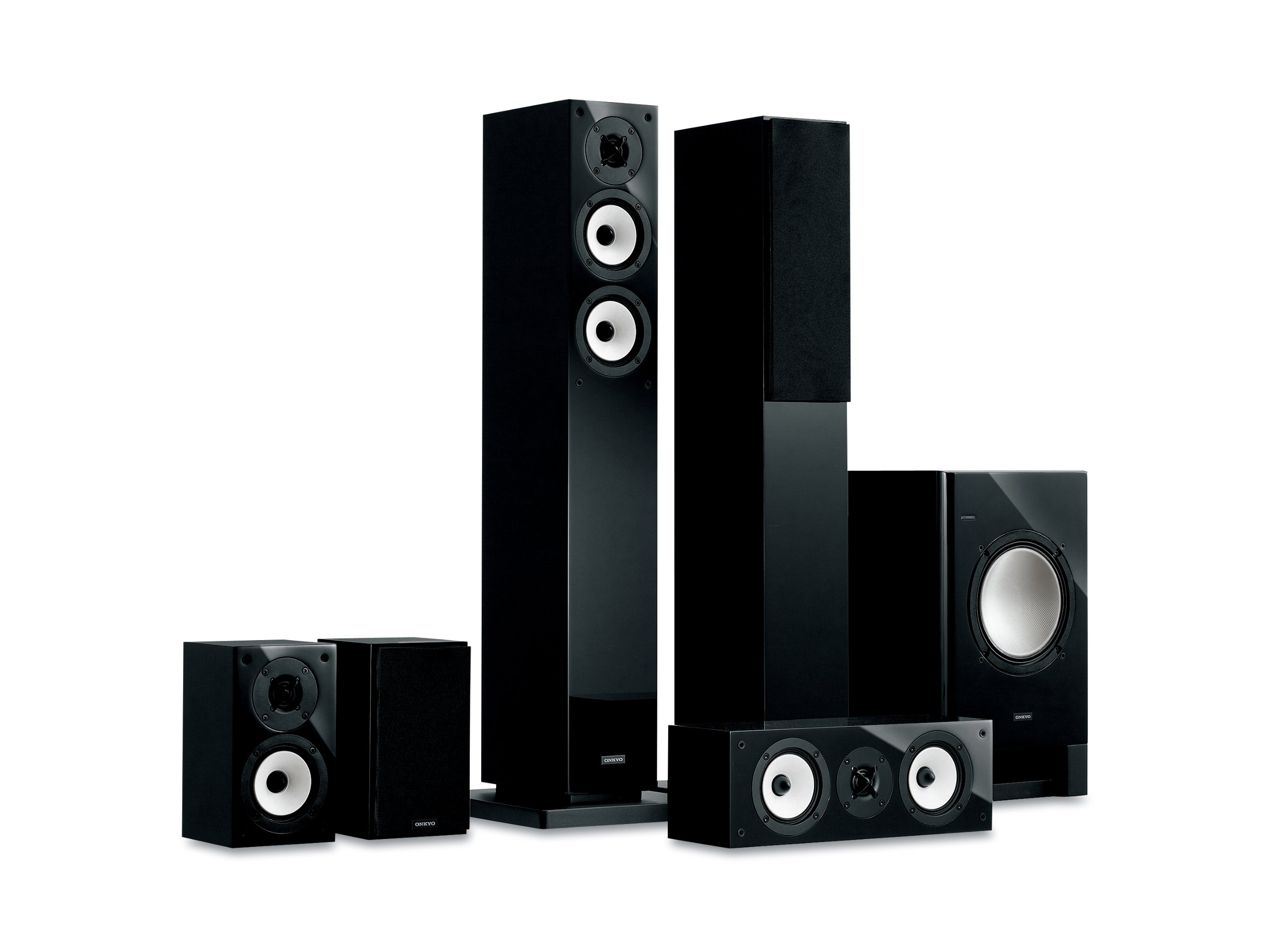 Amazon.co.jp: ONKYO サラウンドスピーカーシステム D-309M(B) : 家電