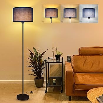 BoostArea Floor Lamp Blue, Standing Lamp, Small Floor Lamps for