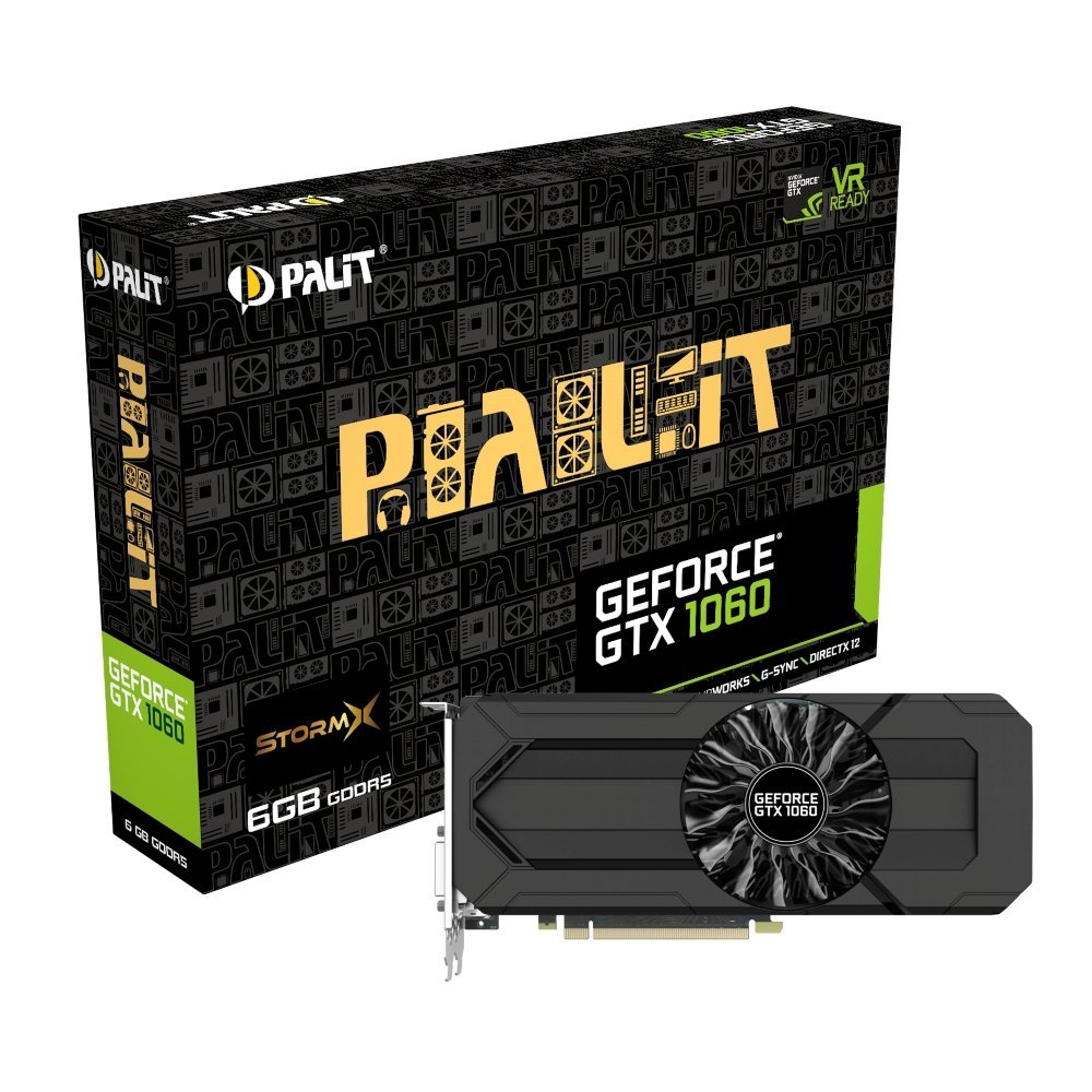 Amazon | Palit NVIDIA GeForce GTX1060 6GB StormX(Dual-Link DVI-D×1