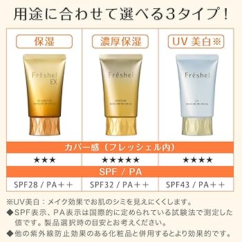 Amazon.co.jp: フレッシェル BBクリーム スキンケアBBクリーム UV