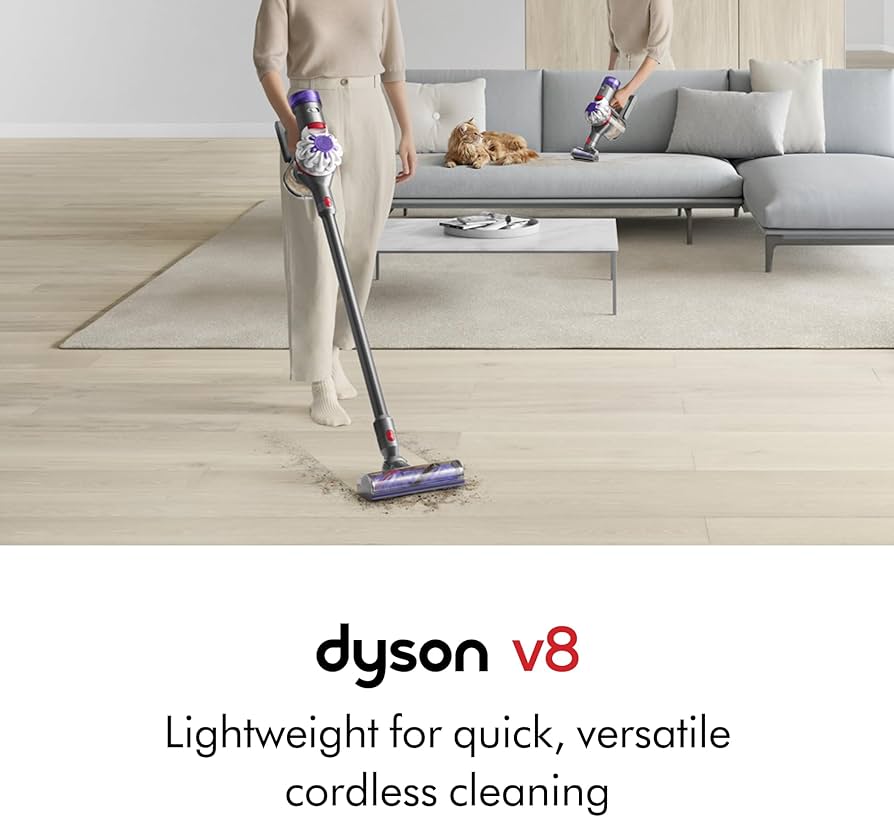 Amazon.com - Dyson V8 Cordless Vacuum, Cleans Hard Floors and