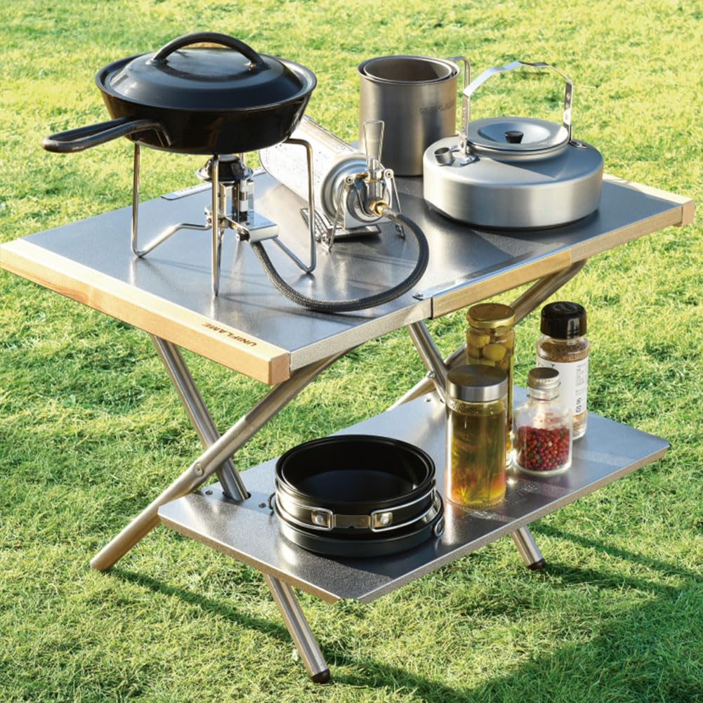 Amazon.co.jp: ユニフレーム 焚き火テーブル レッグラック 682135