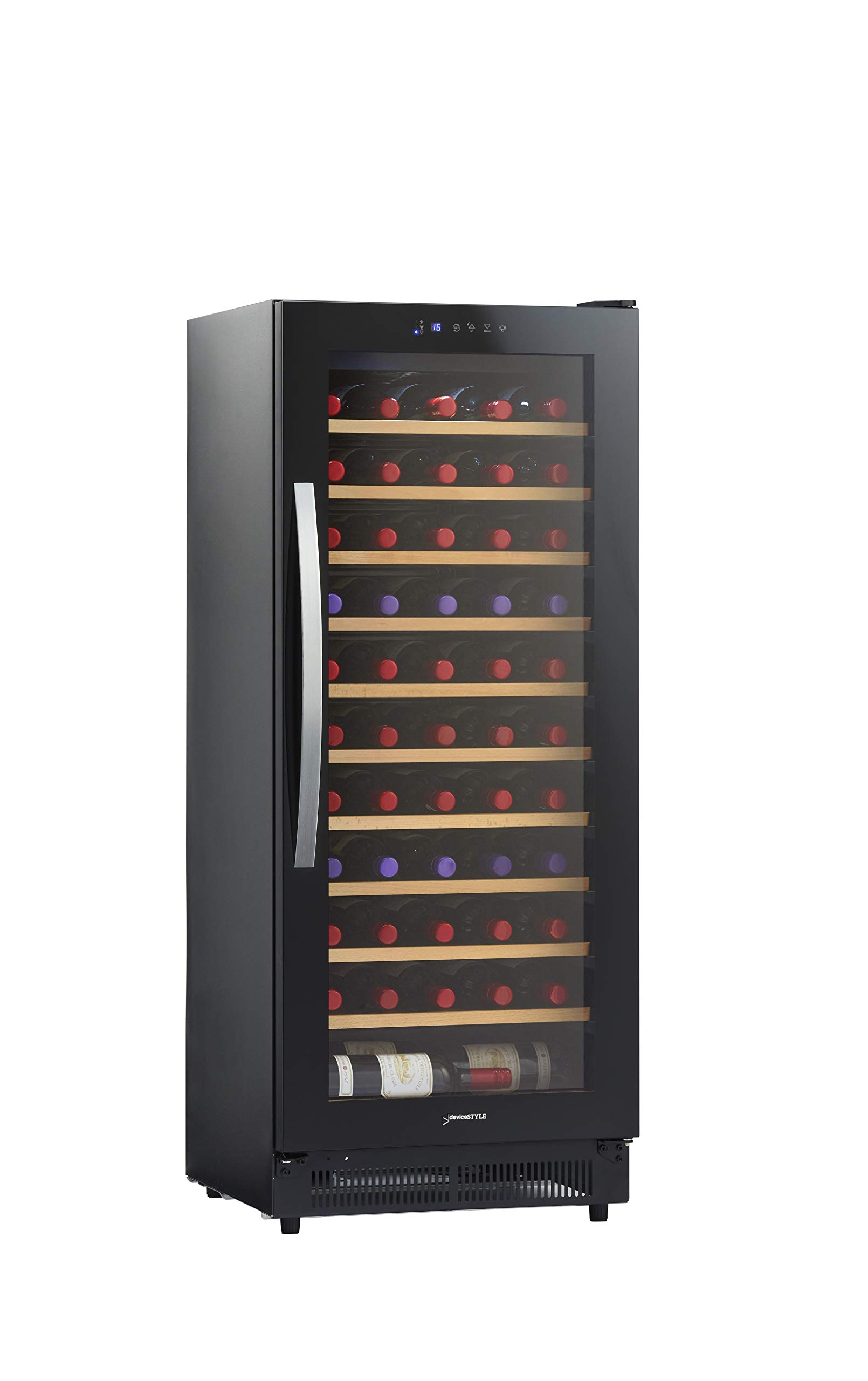 Amazon.co.jp: deviceSTYLE/デバイスタイル ワインセラー WF-C53W 53本