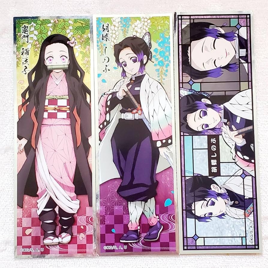 Amazon | 鬼 滅 胡蝶しのぶ 胡蝶 しのぶ 禰豆子 ロングステッカー