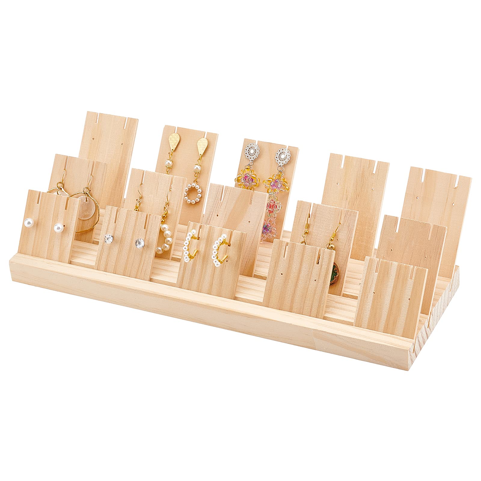 Amazon.co.jp: PH PandaHall ジュエリー収納 木製ディスプレイスタンド