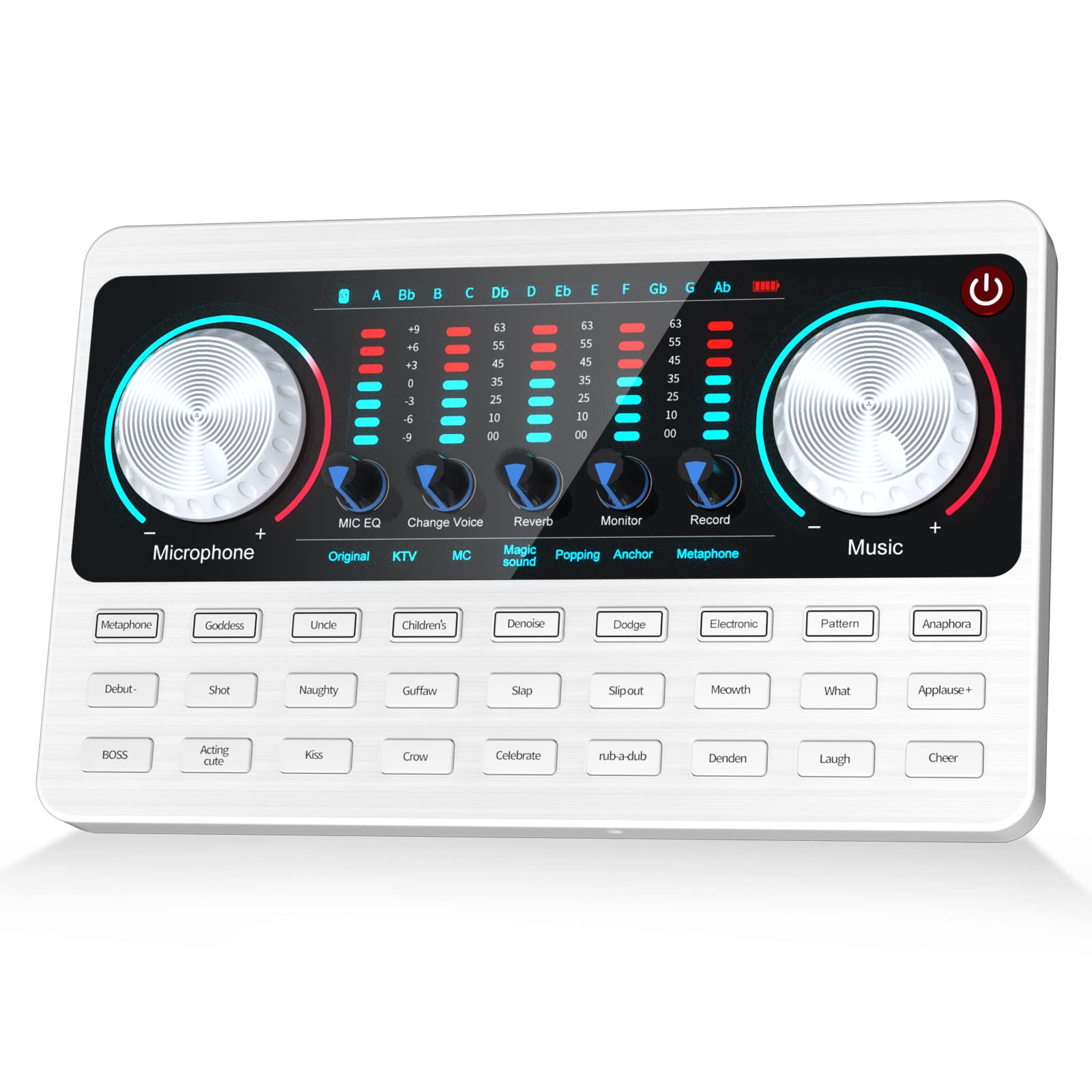 Amazon | ボイスチェンジャー、tenlamp V10サウンドカード 特長12段階