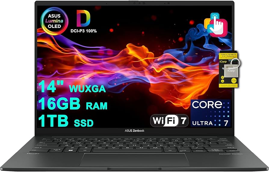 Amazon.com: ASUS Zenbook 14 Creator Laptop 14