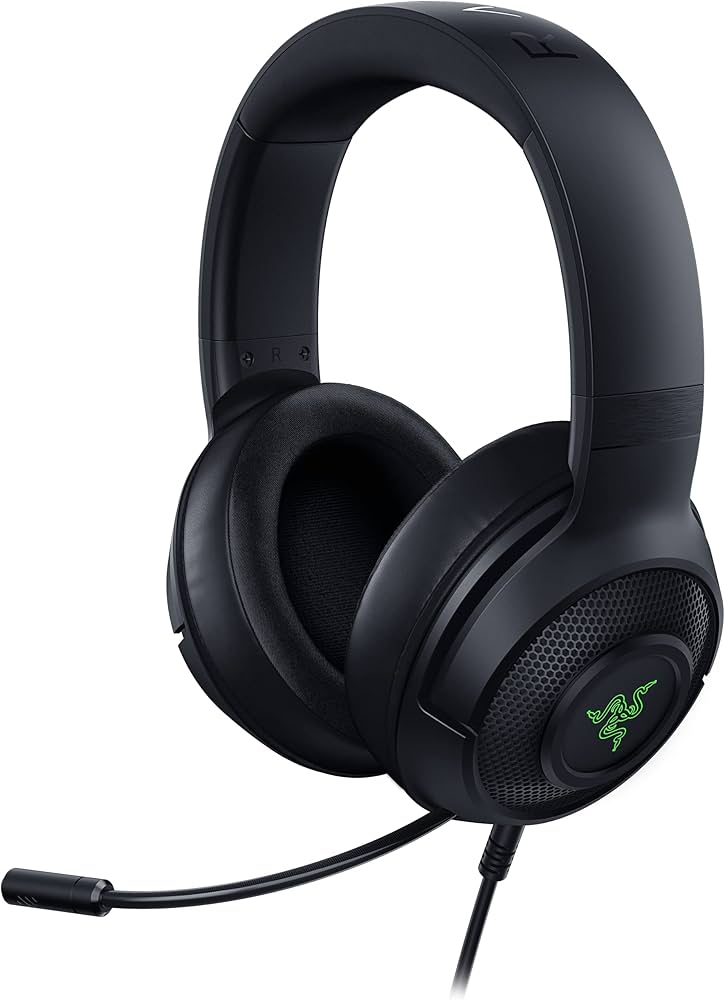 Amazon.co.jp: Razer Kraken V3 X ゲーミングヘッドセット Black 7.1