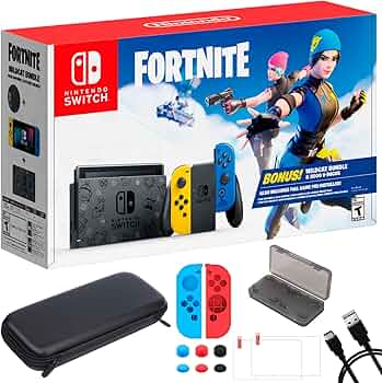 Amazon.com: Nintendo Switch Fort nite Wildcat Edition with Yellow