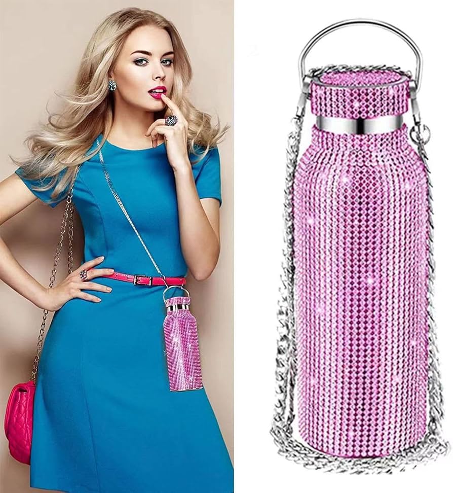 Amazon｜したウォーターボトルのラインストーン, したラインストーンの