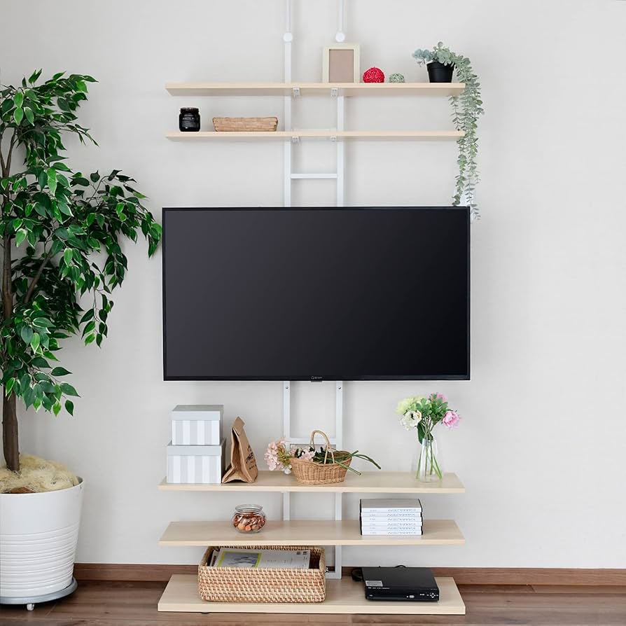 Amazon｜山善(YAMAZEN) テレビ台 テレビスタンド (ハイタイプ ロー