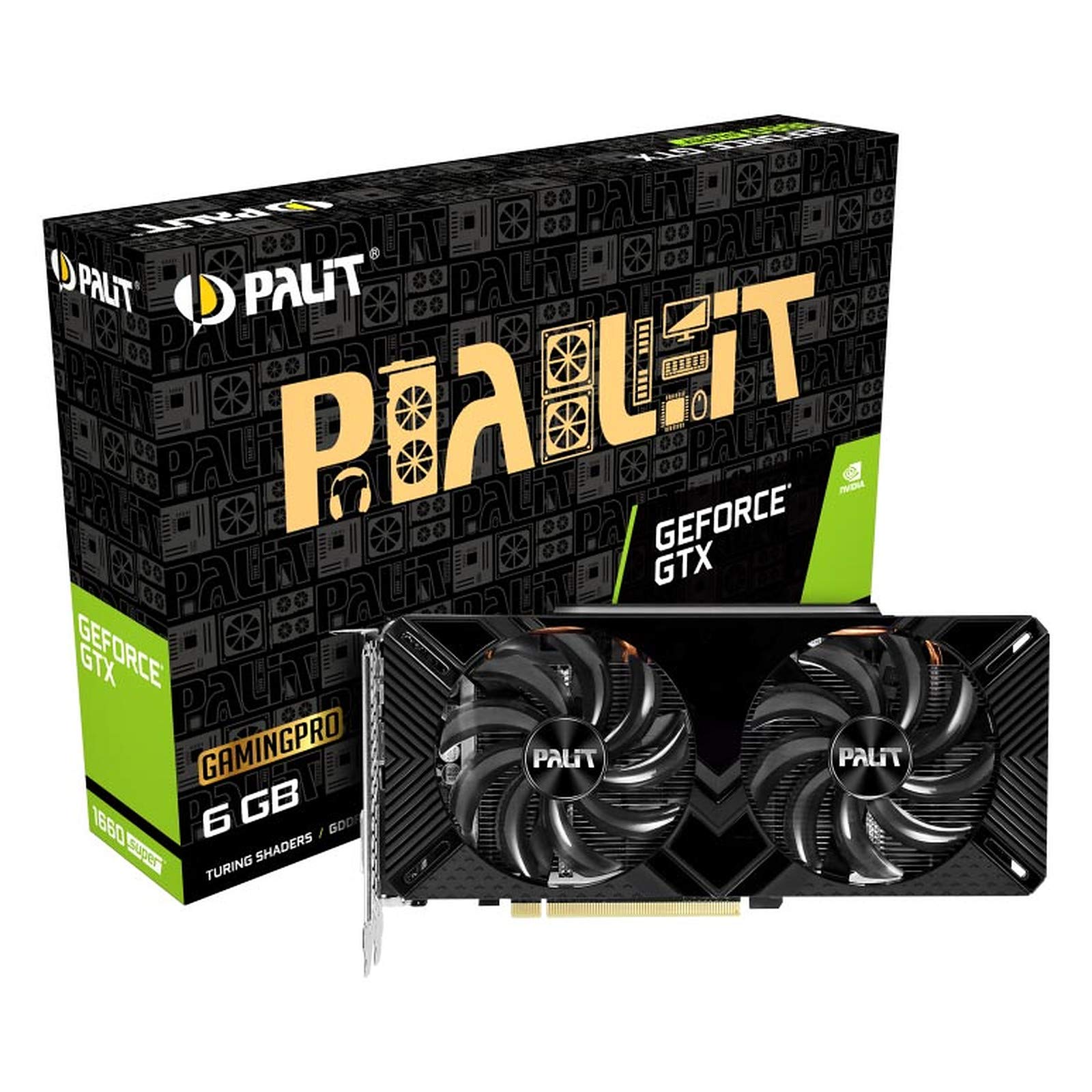 Amazon | Palit (パリット) GeForce GTX 1660 Super GamingPro 6GB