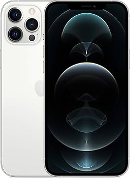 Amazon.com: Apple iPhone 12 Pro Max (256GB, Silver) [Locked] +