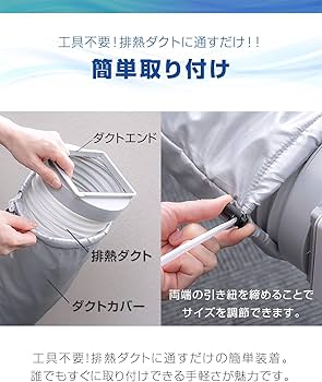 Amazon.co.jp: ottostyle.jp スポットクーラー用ダクトカバー 【対応