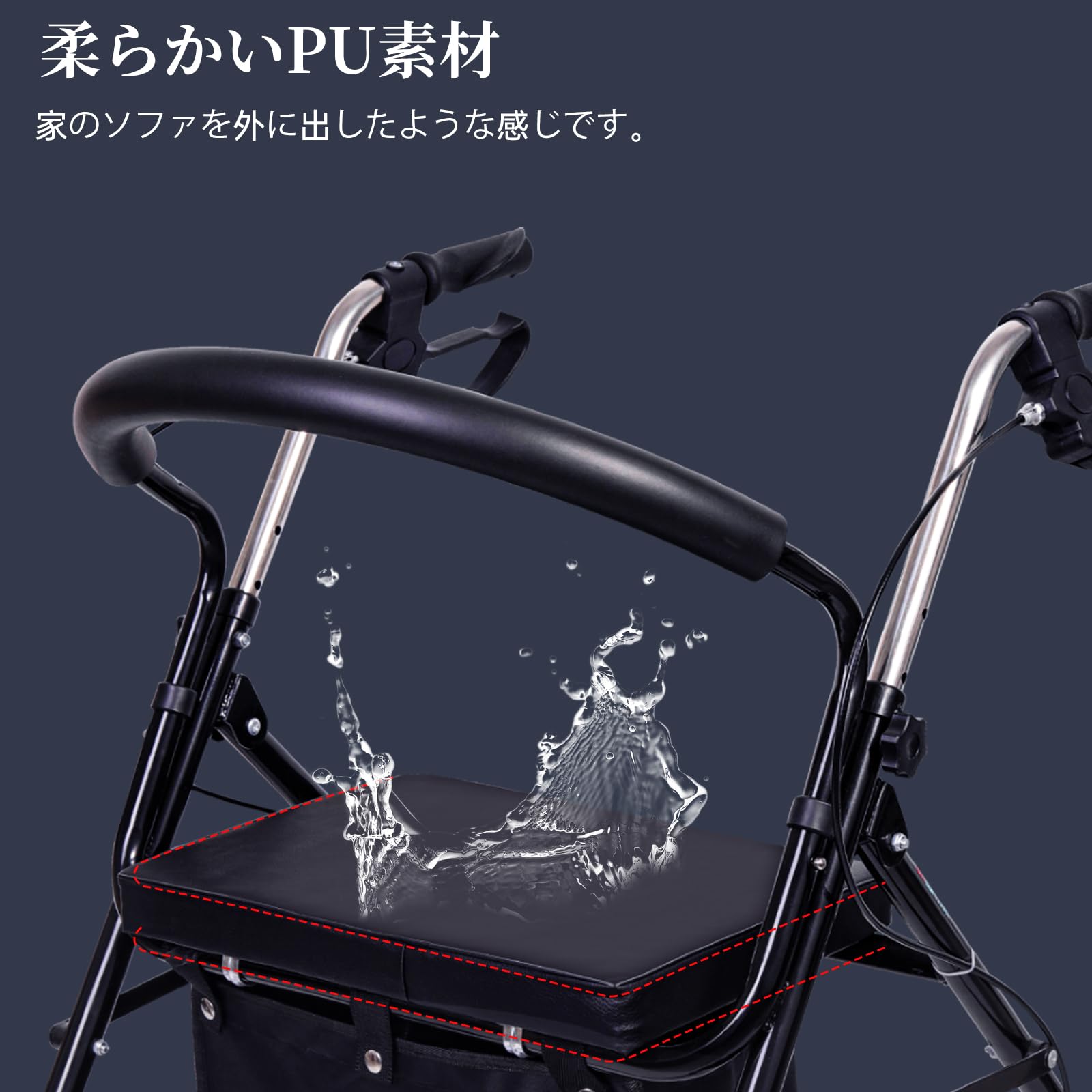 Amazon | lefeke シルバーカー 手押し車 老人 歩行補助具 歩行器 高齢