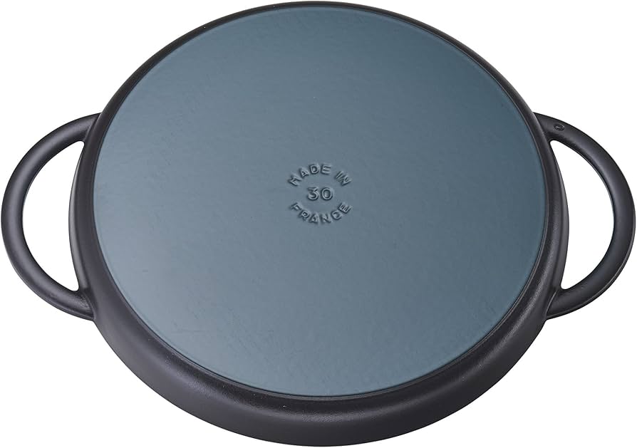 Amazon | STAUB ラウンドダブルハンドル ピュアグリドル 12インチ