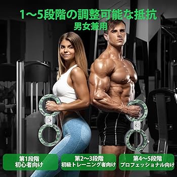 Amazon.co.jp: BKJANYO バーンマシン ゴールド 筋トレ器具 360度回転