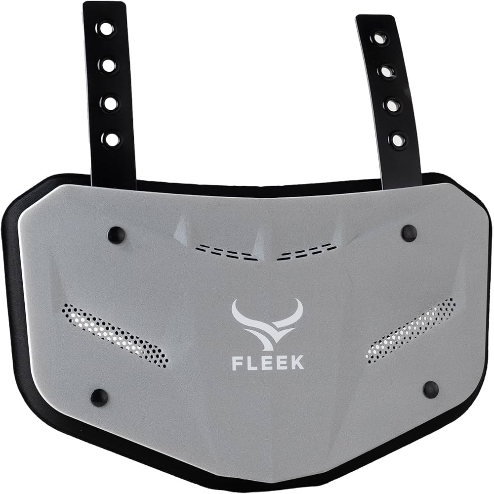 Amazon.co.jp: FLEEK フットボール バックプレート V2 グレー