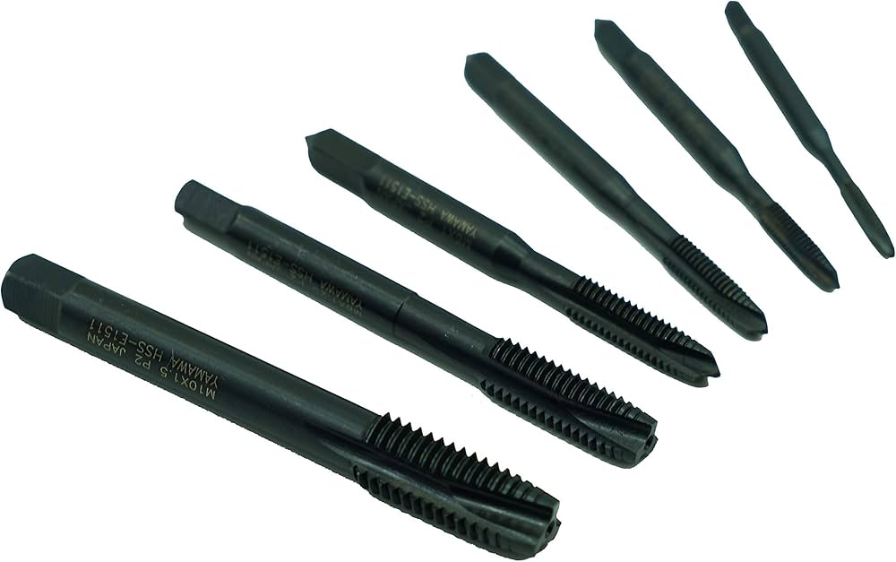 Amazon.co.jp: 日本製 SUSステンレス用 ハンドタップ中 タップダイス