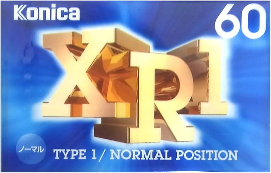 Amazon.co.jp: Konica カセットテープ XR・I 60分 うす型ケース コニカ