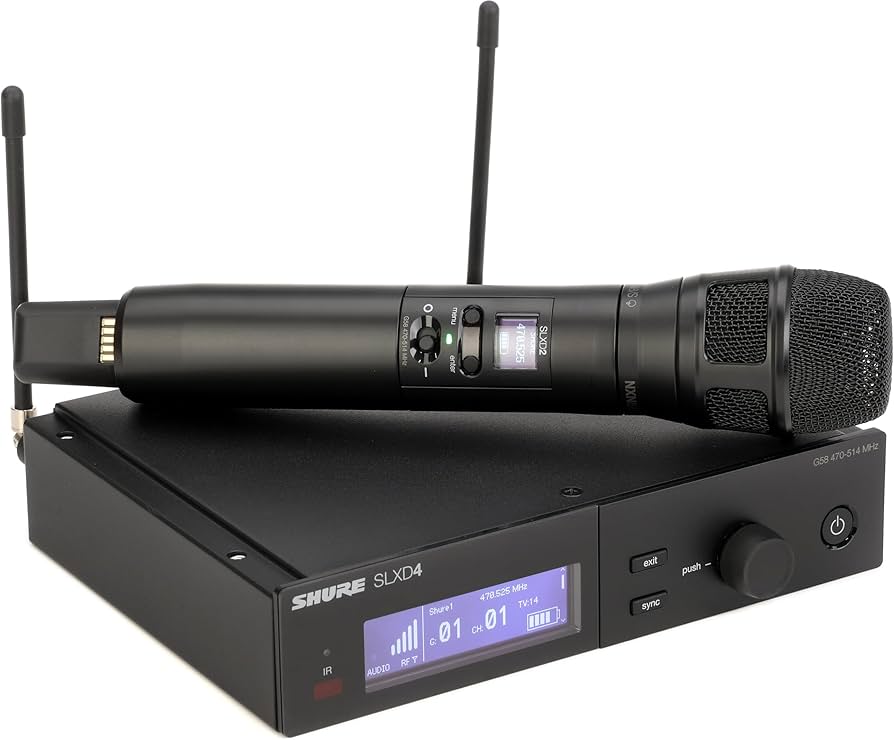 Amazon.com: Shure SLX-D/Nexadyne Digital Wireless Microphone