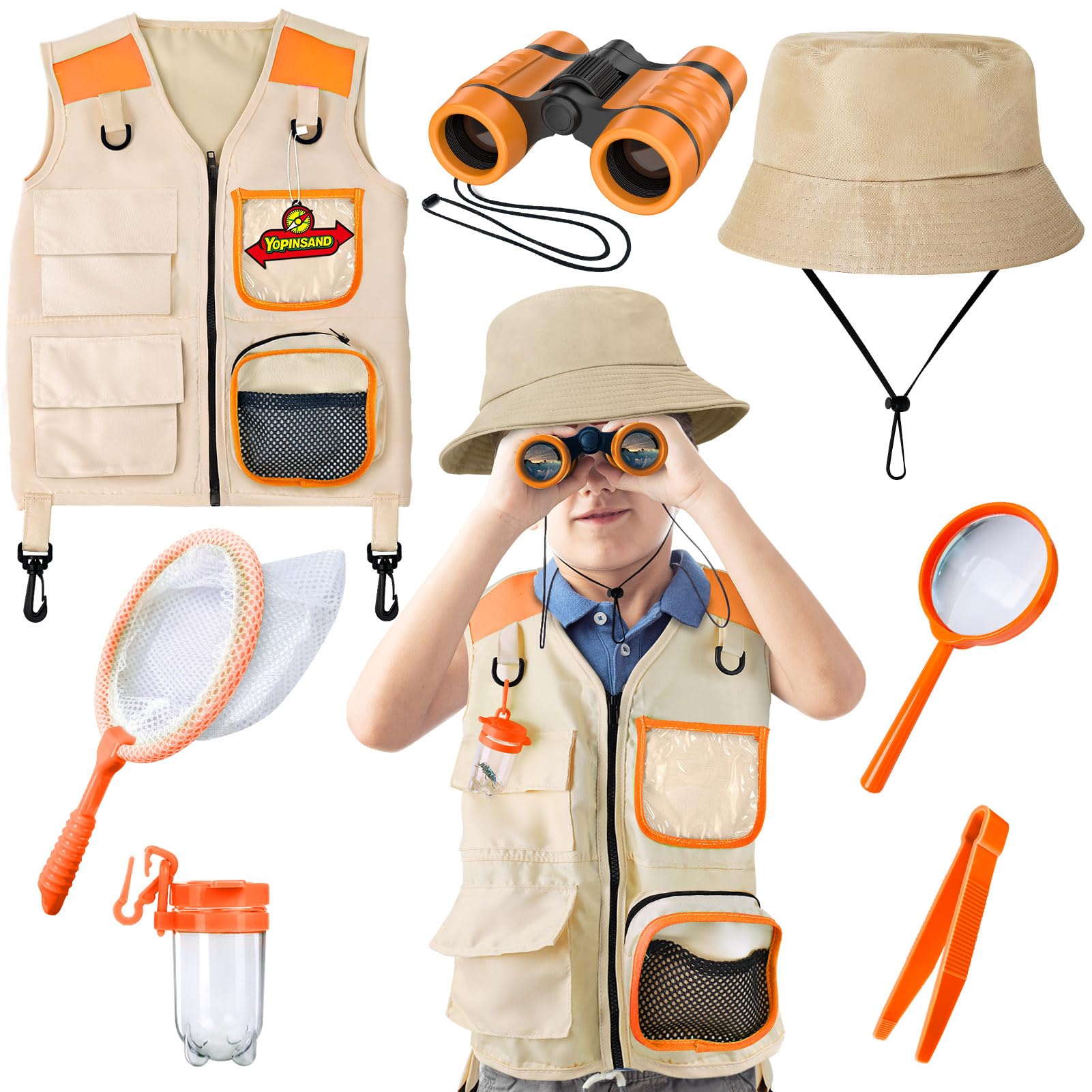 Amazon.com: YOPINSAND Kids Explorer Kit & Bug Catcher Kit, Kids
