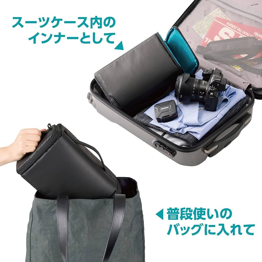 Amazon | ハクバ HAKUBA カメラバッグ プラスシェル マルチアクセス