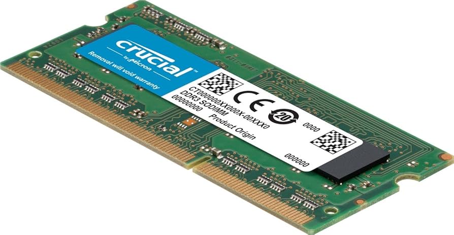 Crucial RAM 8GB Kit (2x4GB) DDR3 1600 MHz CL11 Laptop Memory