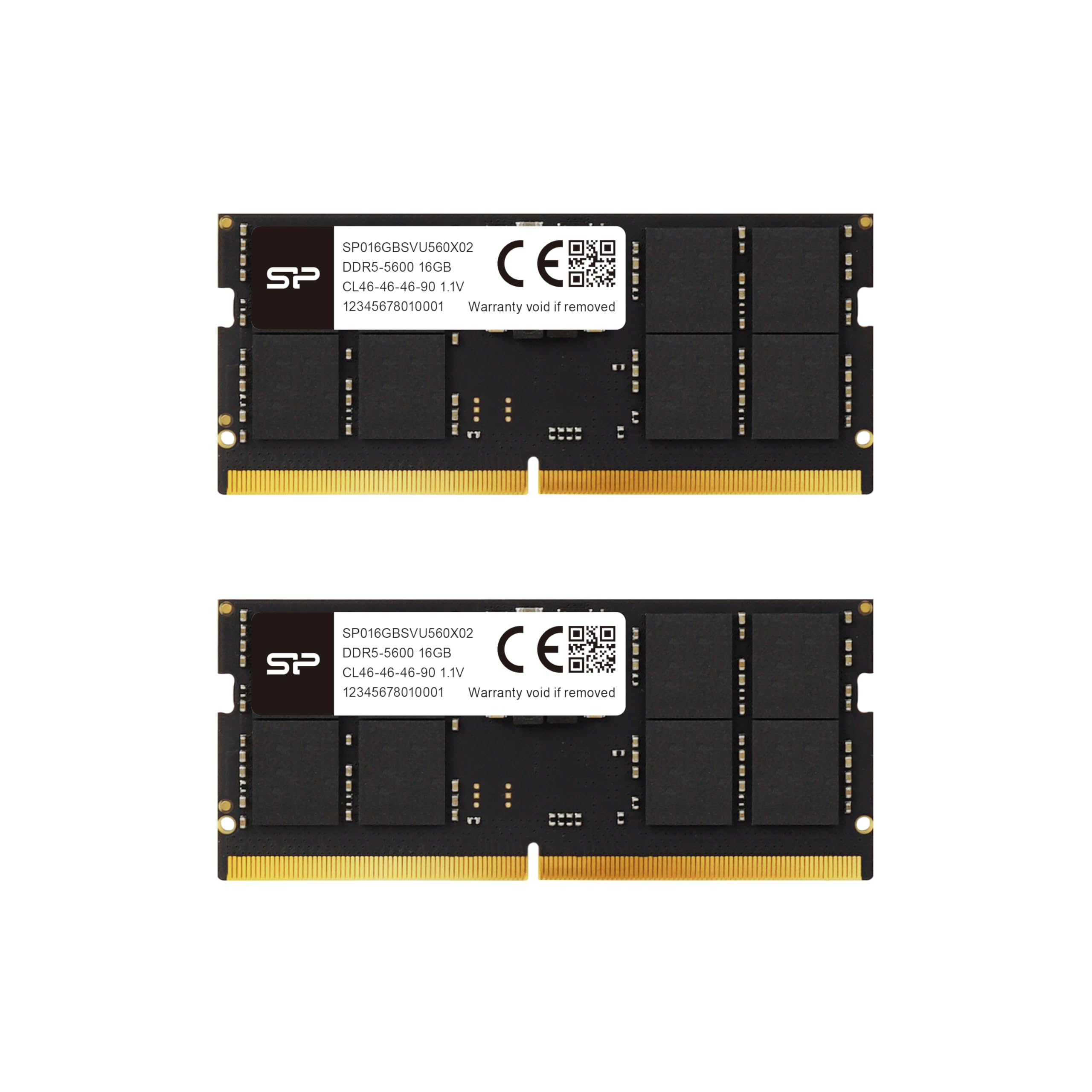 Amazon.co.jp: シリコンパワー DDR5 32GB キット (16GB x 2) 5600MHz