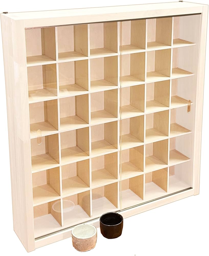 Amazon.co.jp: キュートジャパン お猪口 コレクション ケース 36マス