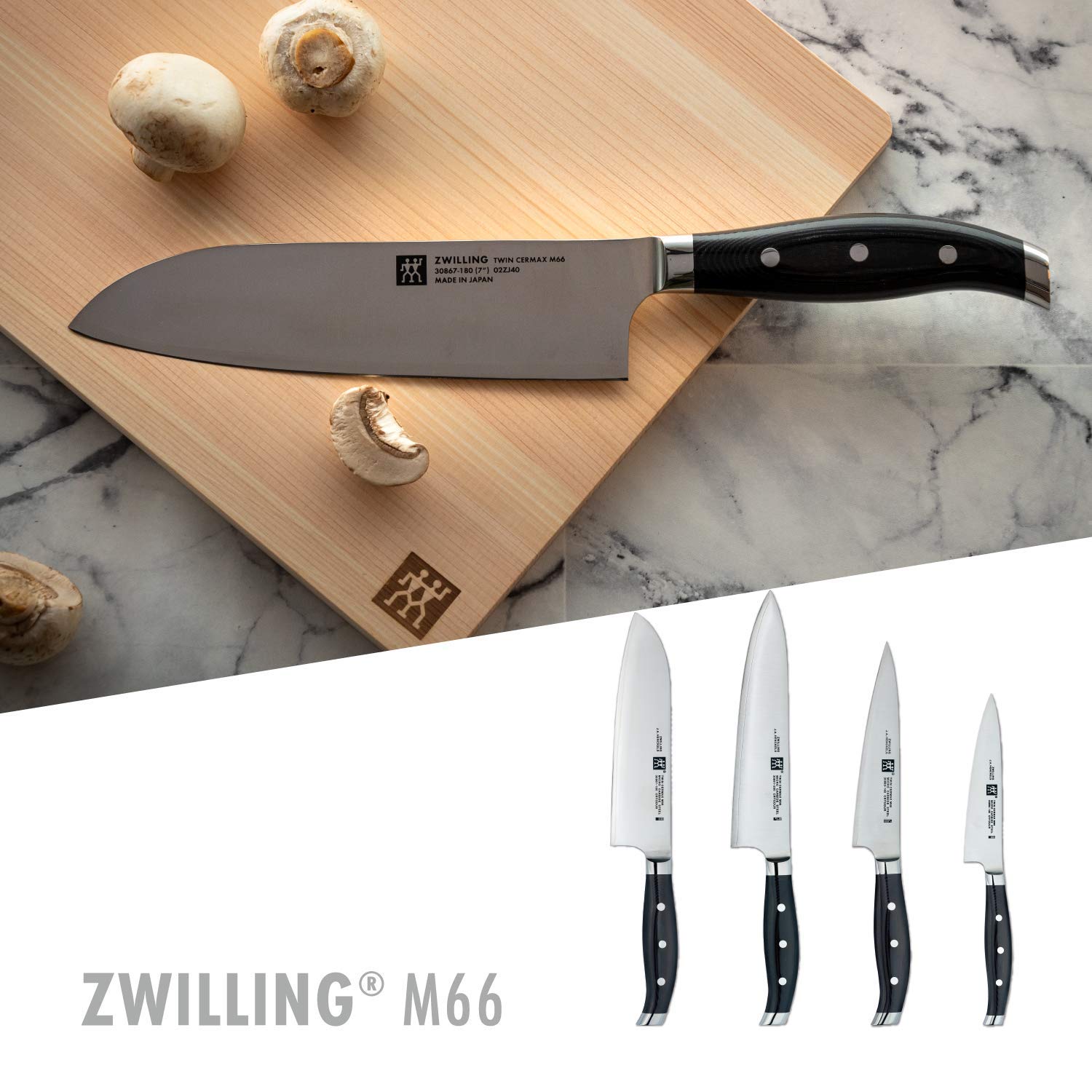 Amazon｜Zwilling ツヴィリング 「 ツインセルマックス M66 三徳包丁